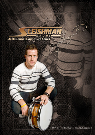 jack bennett signature snare drum